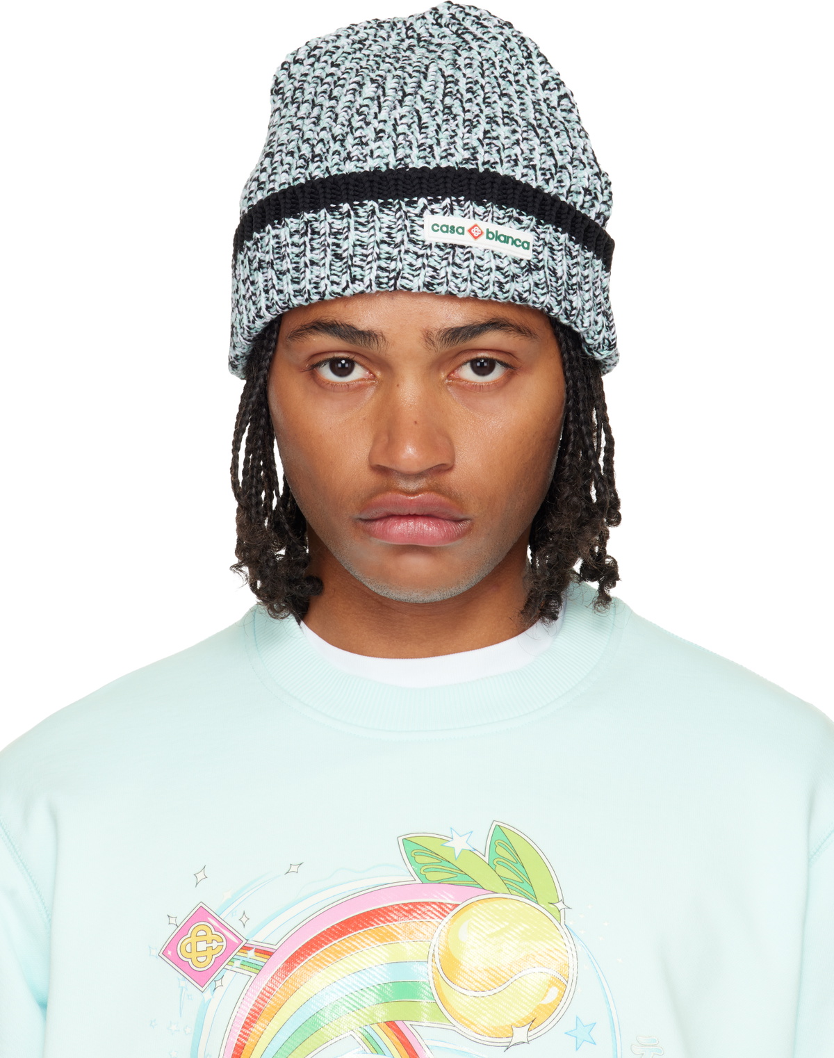 Casablanca Multicolor Striped Bucket Hat Casablanca