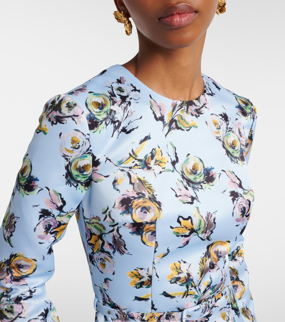 Emilia Wickstead Capucine floral midi dress