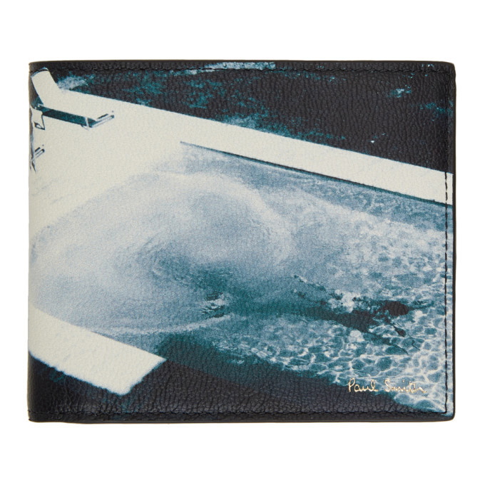 Photo: Paul Smith Blue Pauls Photo Beach Wallet