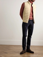 Brunello Cucinelli - Slim-Fit Quilted Shell Down Gilet - Neutrals