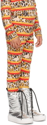Mini Rodini Kids Multicolor Leopard Stripe Leggings