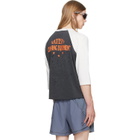 Satisfy Gray & White MothTech Baseball T-shirt