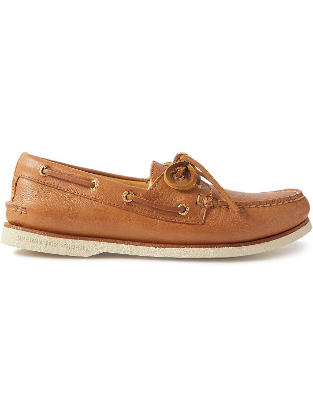 Photo: Sperry - Gold Cup Authentic Original Full-Grain Leather Boat Shoes - Brown
