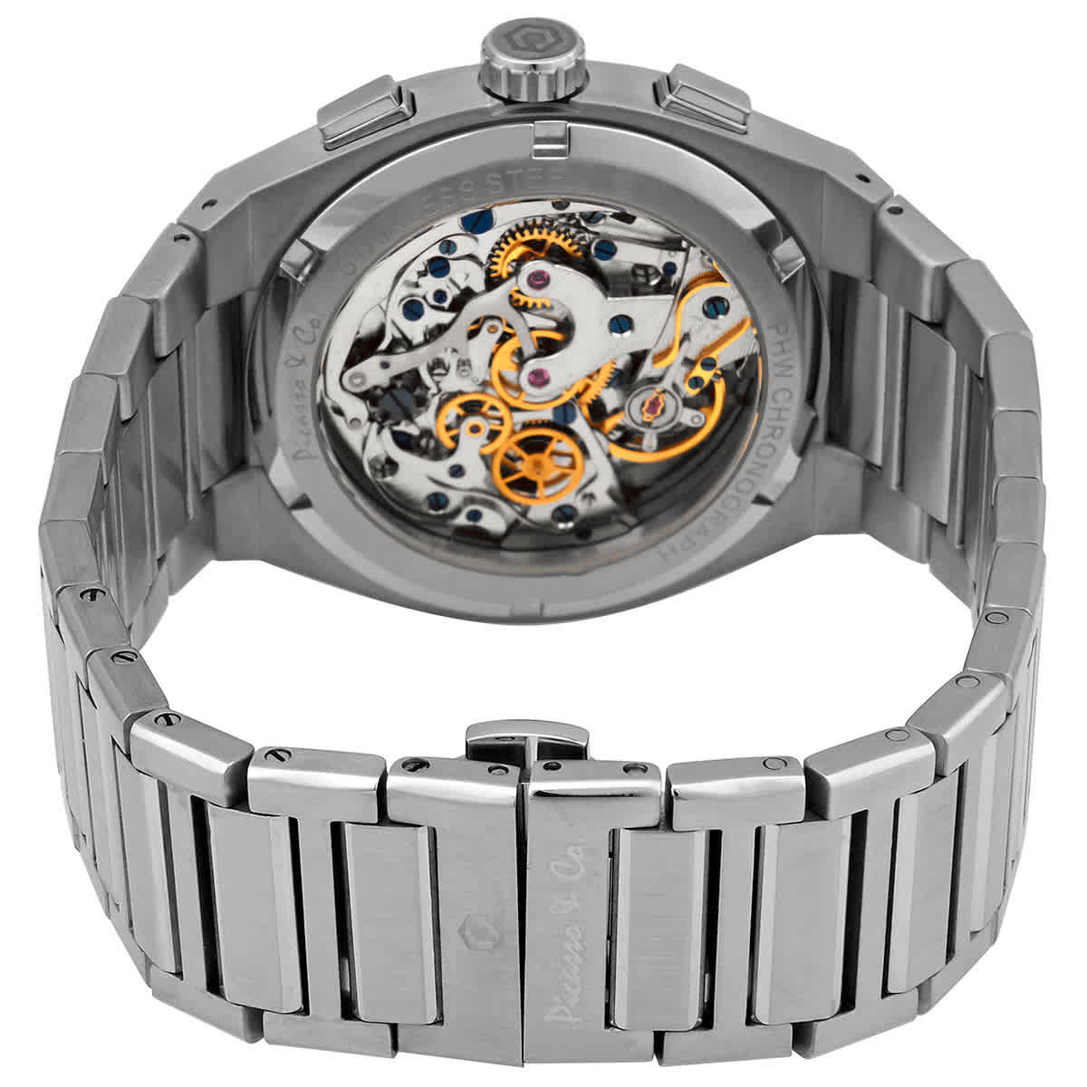 Picasso and Co Chairman II Chronograph Hand Wind Mens Watch PWCH2RDSS