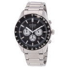 Citizen Eco-Drive Chronograph Black Dial Mens Watch CA4674-58E