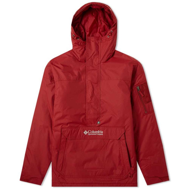 Photo: Columbia Challenger Pullover Jacket Red Element & Soft Metal
