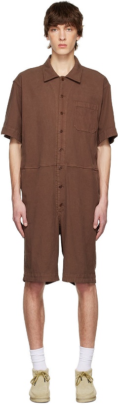 Photo: ts(s) Brown Rayon Jumpsuit