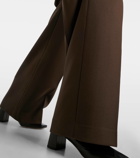 Ami Paris Virgin wool straight-leg pants