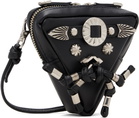 Toga Pulla Black Triangle Shoulder Bag