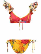 ZIMMERMANN Ginger Floral Bikini Set with Ruffles