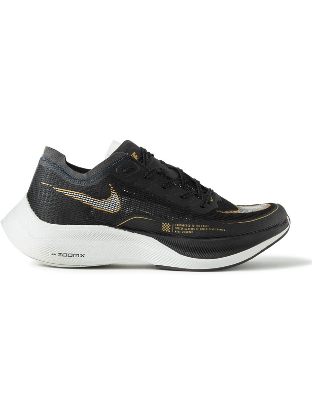 Photo: Nike Running - Nike ZoomX Vaporfly Next% 2 Mesh Running Sneakers - Black