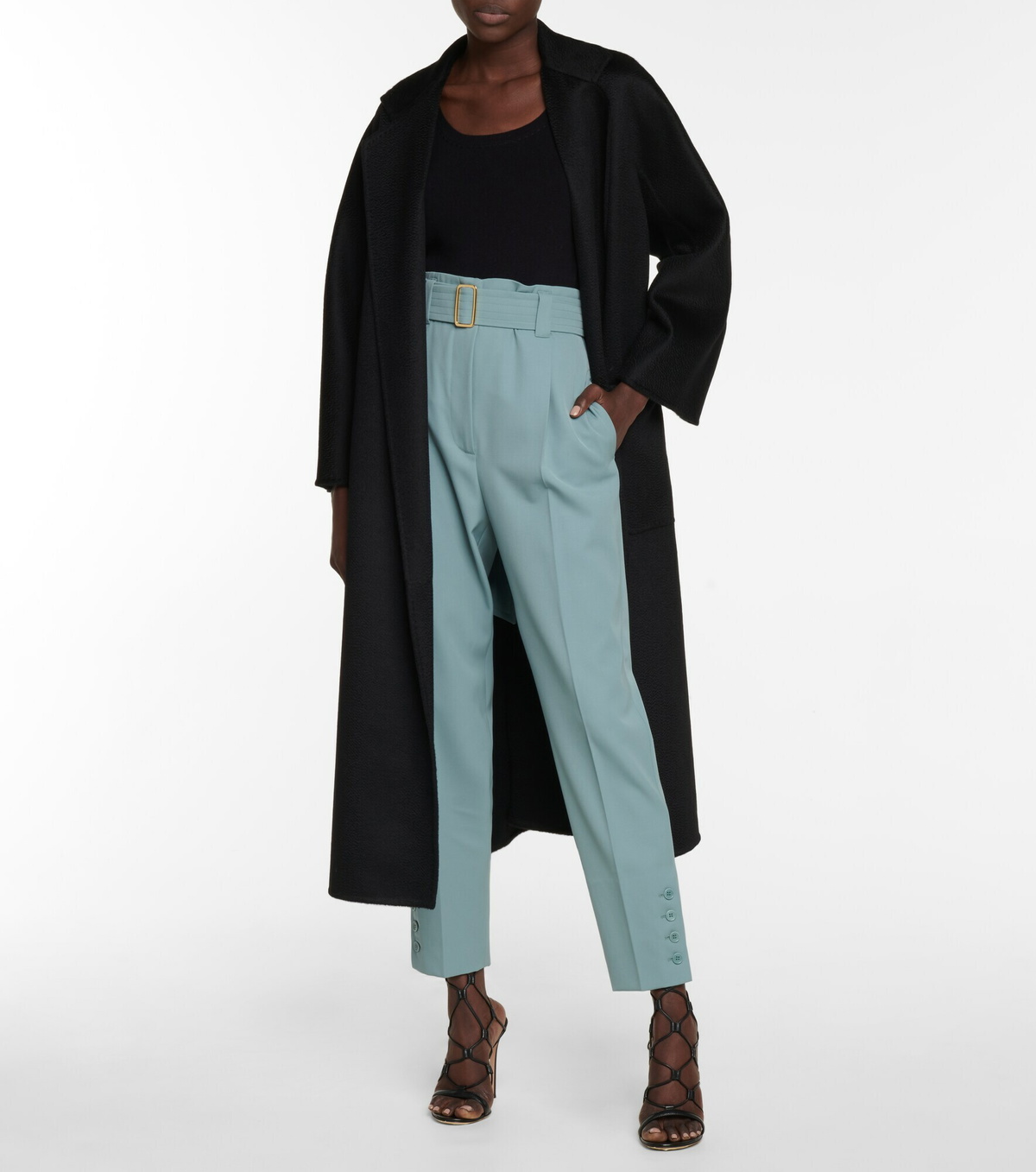 Max Mara - Labbro cashmere wrap coat