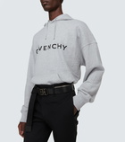 Givenchy - Archetype logo cotton jersey hoodie