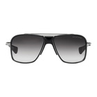 Dita Black and Silver Initiator Sunglasses