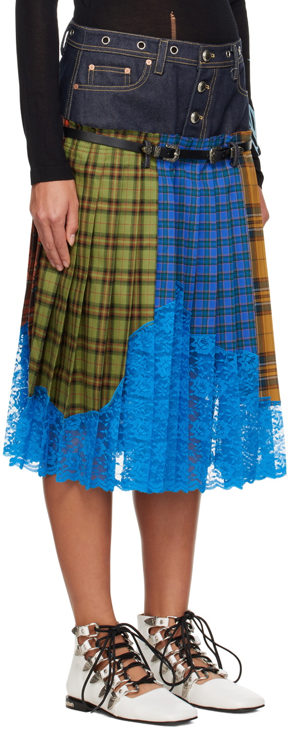 Andersson Bell Multicolor Dia Midi Skirt