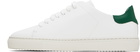 Axel Arigato White & Green Clean 90 Sneakers