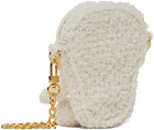 BAPE White Tweed Baby Milo Bag