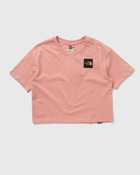 The North Face Wmns Cropped Fine Tee Pink - Womens - Shortsleeves