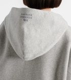 Acne Studios Faye cotton fleece zip-up hoodie