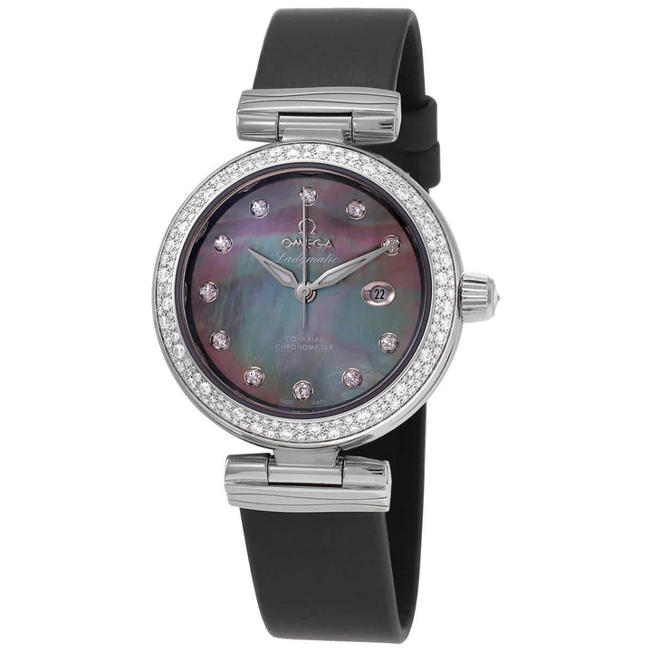 Photo: Omega De Ville Ladymatic Chronometer Diamond Watch 425.37.34.20.57.004