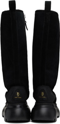 R13 Black Tall Chunky Shearling Boots