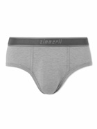 Zimmerli - Stretch Modal-Blend Briefs - Gray