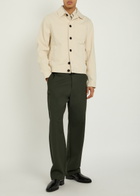 Oliver Spencer Buffalo Denim Jacket Ecru