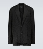 Balenciaga - Jacquard printed blazer