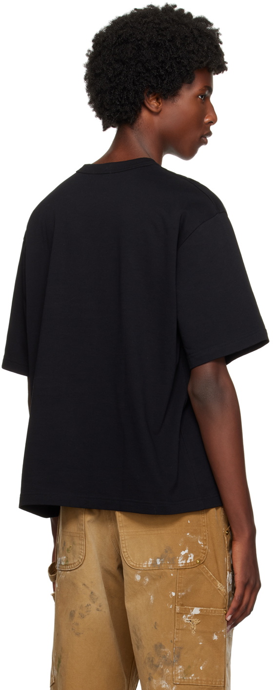 kolor Black Flocked T-Shirt
