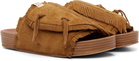 visvim Tan Christo Shaman-Folk Sandals