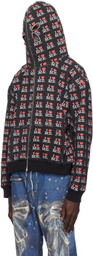 Ashley Williams Black 'I Heart Me' Butterfly Hoodie