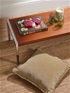 Soho Home - Margeaux Fringed Cotton-Blend Velvet Cushion