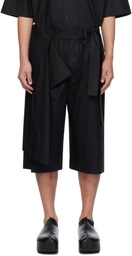 Craig Green Black Towel Shorts