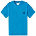 Wooyoungmi Men's Back Logo T-Shirt in Blue