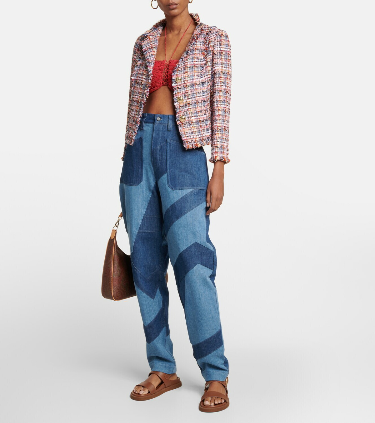 Etro - Checked tweed jacket Etro