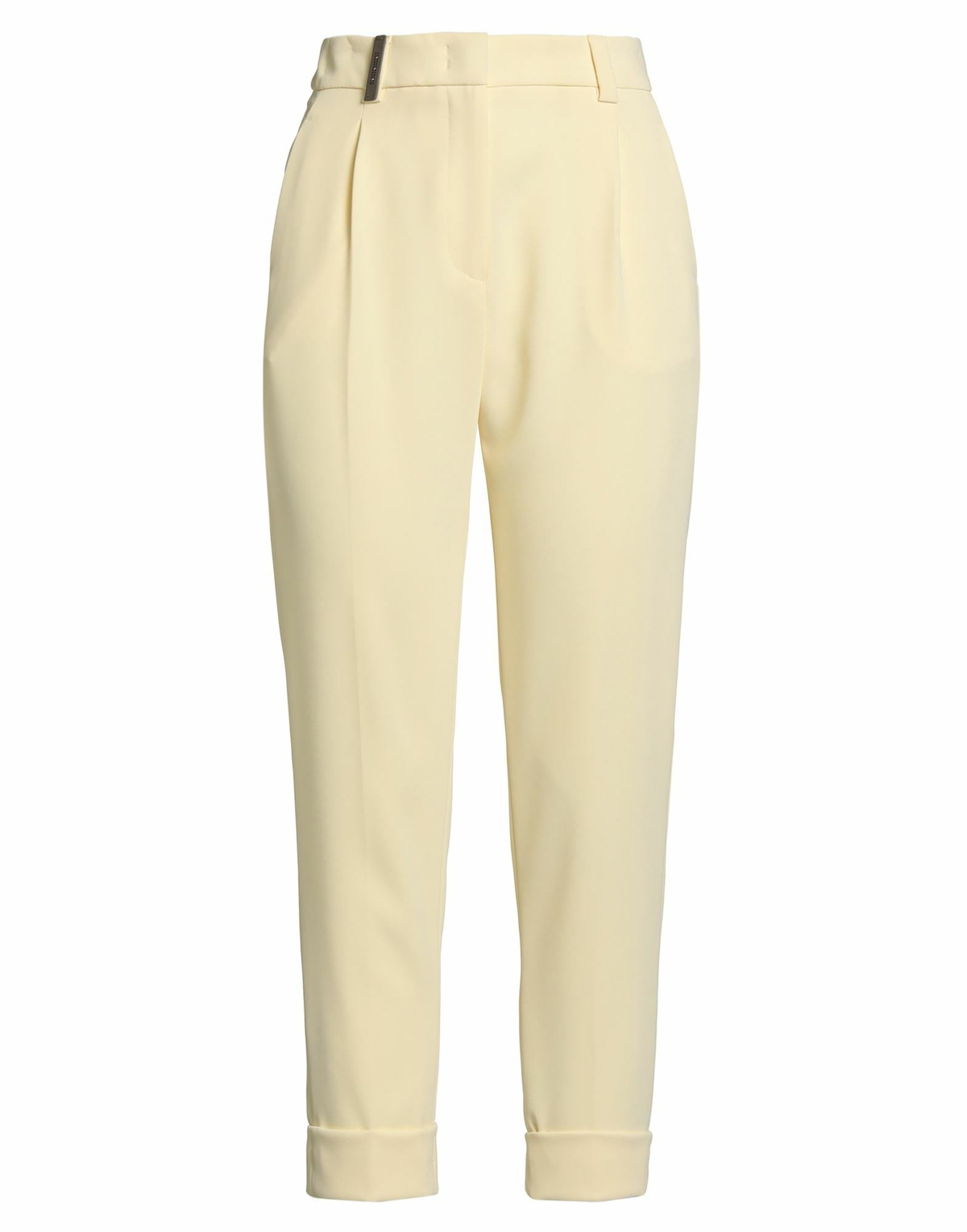 Peserico Womens Pants Pastel in Yellow