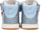 PDF Blue Stella High Croc Sneakers
