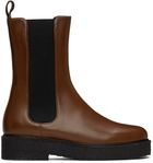 Staud Black Leather Palamino Boots