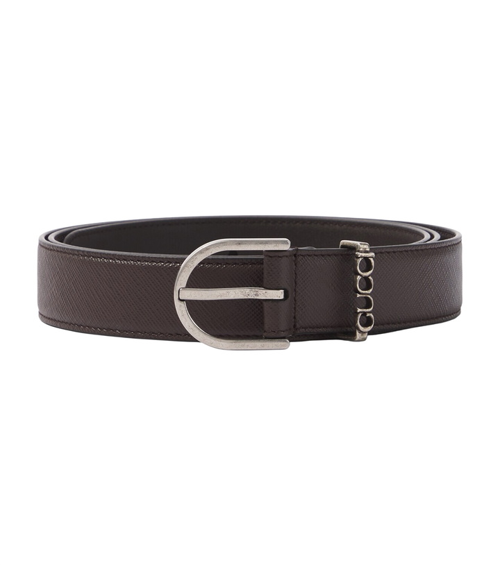 Gucci Brown GG Toscano Belt Gucci display picture 3