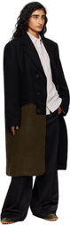 Andersson Bell Multicolor Patchwork Wool Coat