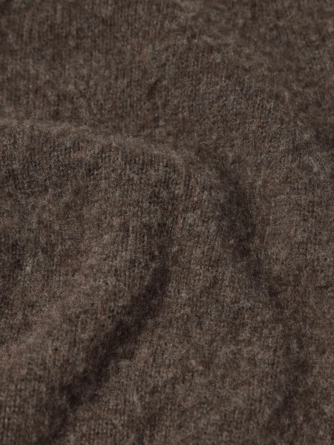 Boglioli - Brushed-Virgin Wool and Cashmere-Blend Cardigan - Brown