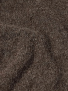 Boglioli - Brushed-Virgin Wool and Cashmere-Blend Cardigan - Brown