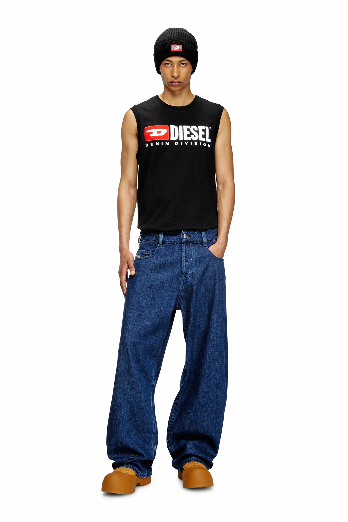 Diesel Relaxed Jeans 1997 D-Enim-M 0dbdx - Jeans - Unisex - Blue