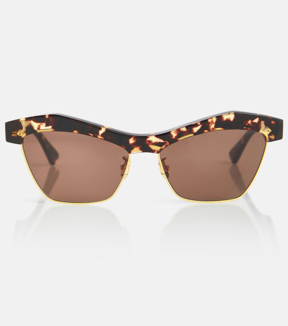 Bottega Veneta Cat Eye-Frame Acetate Sunglasses