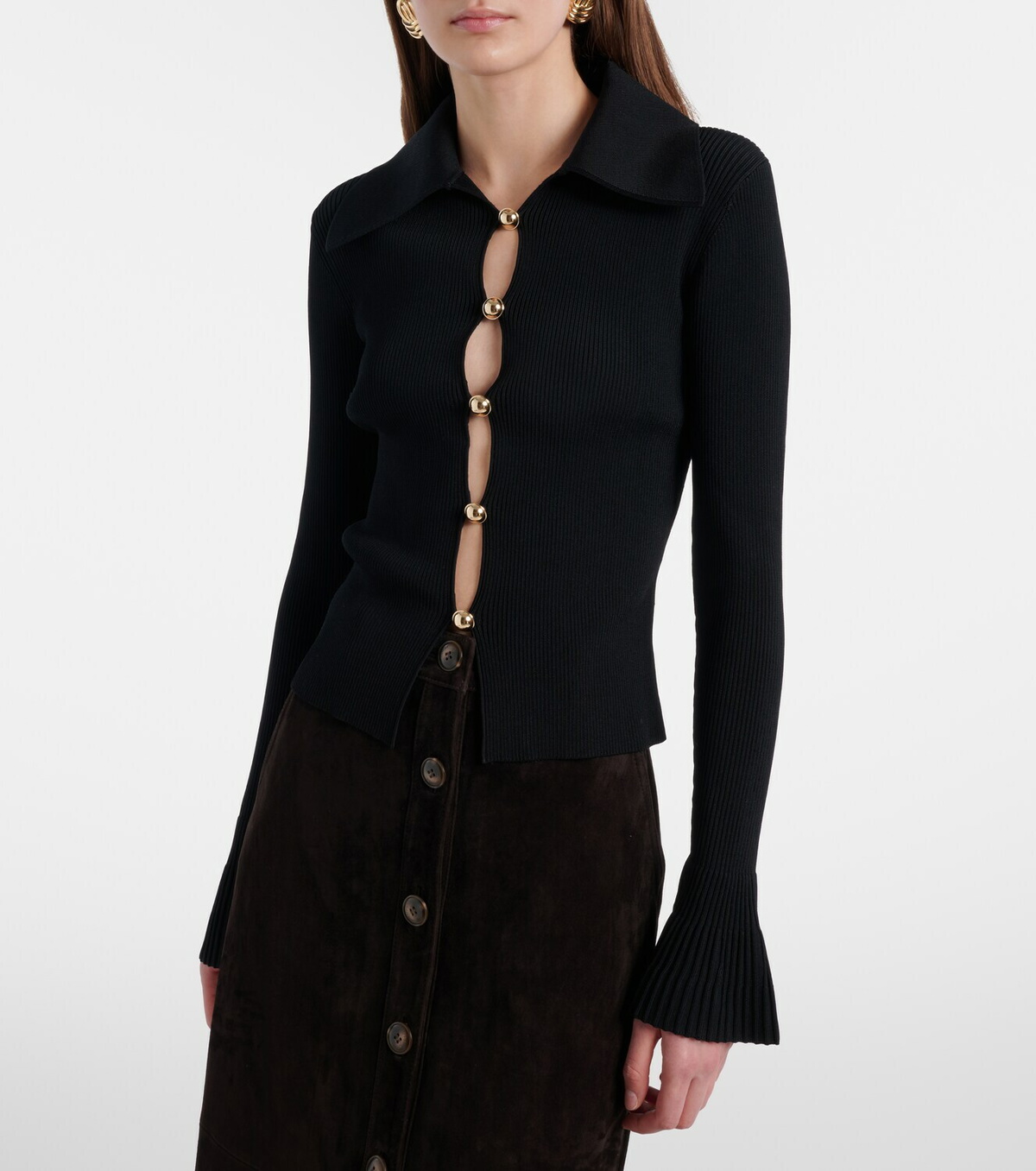 Self-Portrait Knitted top