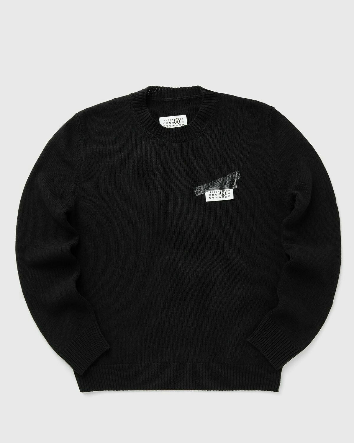 Maison Margiela MM6 CREWNECK Black Mens Pullover