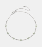 Kamyen 18kt white gold choker with diamonds