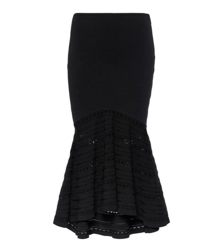 Photo: Victoria Beckham Flared midi skirt