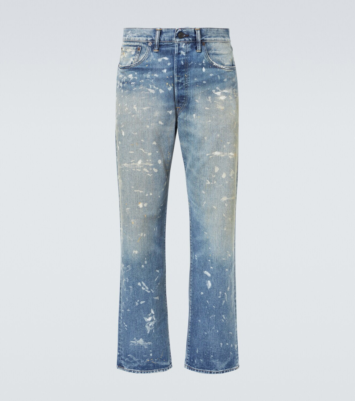 RRL Fenimore faded straight jeans RRL