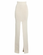 Rick Owens Womens Maxi skirt in Cream